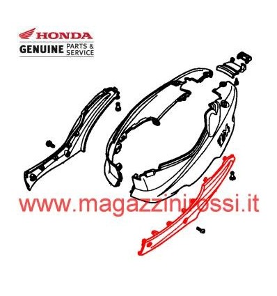 Carena - Bandella laterale sx Honda Dio ZX  94-03