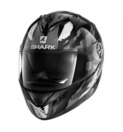 Casco Shark Helmets Ridill grafica Oxid nero cromato e antracite