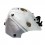 Copriserbatoio Bagster per Moto Guzzi Breva 850-1100, Norge 1200 e Sport 1200 04-14 similpelle bianco e deco grigio chiaro
