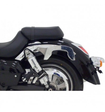 Telai laterali Hepco & Becker C-Bow system cromati per Harley Davidson Softail Slim