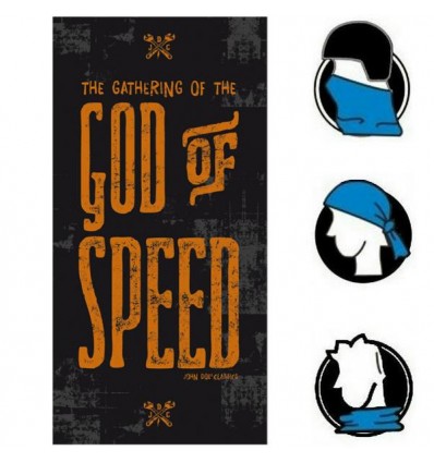 Collare bandana John Doe Tunnel grafica God Of Speed