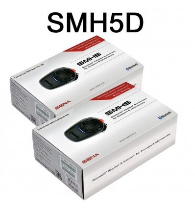 Interfono da casco Bluetooth Sena SMH5 doppio