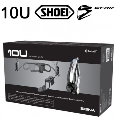Interfono da casco Bluetooth Sena 10U alta qualità per Shoei GT-Air