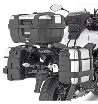 Portavaligie laterale Givi PL4114 Monokey per Kawasaki Versys 650 2015