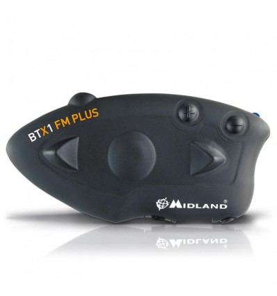 Interfono Bluetooth Midland BTX1 FM Plus singolo