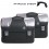 Valigie laterali Hepco & Becker Strayker per telai C-Bow 23 litri nere