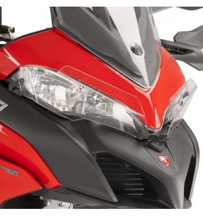Protezione faro anteriore Puig in plexiglass per Ducati Multistrada 950, 1200/S e 1260/S