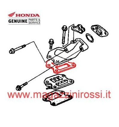 Meccanica - Guarnizione lamelle superiore Honda 50cc Di
