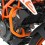 Paramotore Hepco & Becker arancio per KTM Duke 125 dal 2017