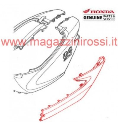 Bandella laterale sinistra originale per Honda Z4