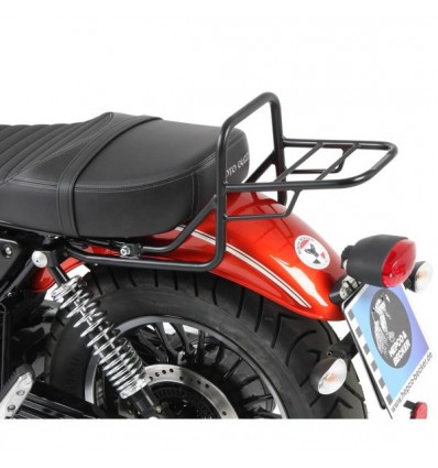 Portapacchi Hepco & Becker Rear Rack per Moto Guzzi V9 Bobber  cromato sella lunga