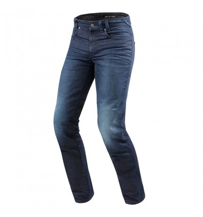 Pantalone jeans da moto Revit Vendome 2 blu scuro