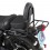 Schienalino Hepco & Becker con portapacchi cromo per Moto Guzzi V9 Roamer