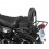 Schienalino nero Hepco & Becker con portapacchi per Moto Guzzi V9 Bobber