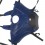 Copriserbatoio Bagster per Yamaha MT09 Tracer ABS blu e nero opaco