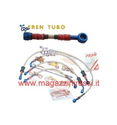 Kit Fren Tubo Yamaha T-Max 500 08-11 acciaio/ergal