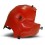 Copriserbatoio Bagster per Kawasaki KLE 500 in similpelle rosso