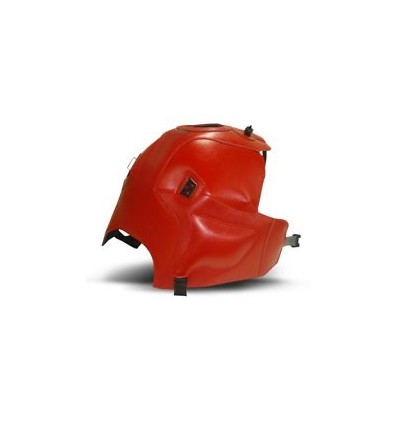 Copriserbatoio Bagster per Kawasaki KLE 500 in similpelle rosso