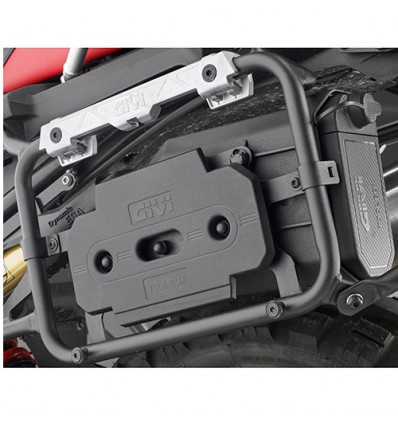 Kit Attacco Givi per Tool Box S250 su portavaligie laterali CAM per BMW F750/850 GS