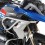 Paramotore alto argento Hepco & Becker per BMW R1250GS