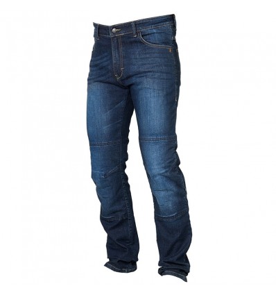 Jeans da moto Hevik modello Stone blu denim