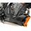 Spoiler inferiore Puig per KTM Duke 790 dal 2018 nero e arancio