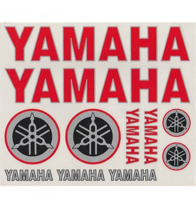 Set adesivi 20x24 cm Yamaha