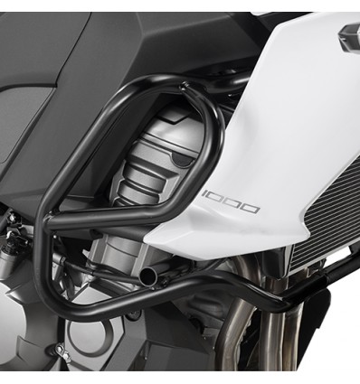 Paramotore tubolare Givi nero specifico per Kawasaki Versys 1000