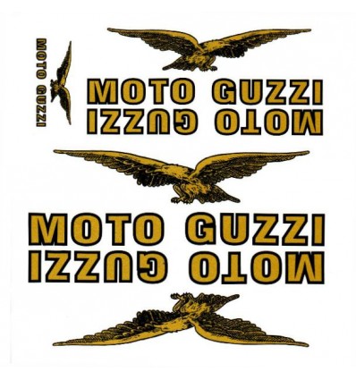 Set adesivi 20x24 cm Moto Guzzi
