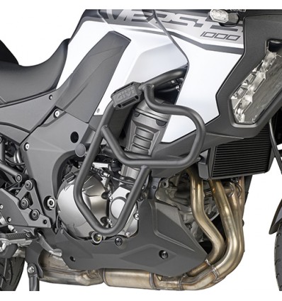 Paramotore tubolare Givi nero specifico per Kawasaki Versys 1000 dal 2019