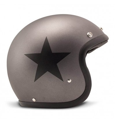 Casco DMD Helmets serie Vintage grafica Star Grey