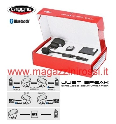 Bluetooth kit Caberg Just Speak solo per caschi Konda, 