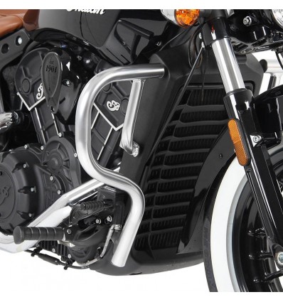 Paramotore Hepco & Becker cromato per Indian Scout/Sixty dal 2015
