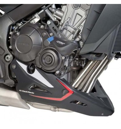 Spoiler inferiore Puig carbon look per Honda CB 650F dal 2014 e CB 650R dal 2019
