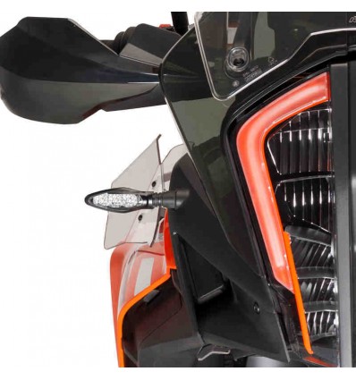 Deflettori aria superiori per KTM 1090 Adventure dal 2017, colore trasparente