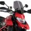 Cupolino Puig Naked per Ducati Hypermotard 950 dal 2019, colore fumè scuro