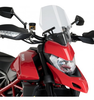 Cupolino Puig Naked per Ducati Hypermotard 950 dal 2019, colore fumè trasparente