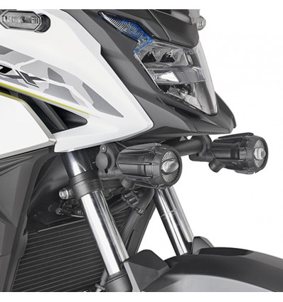 Kit attacchi Givi LS1171 per faretti supplementari su Honda CB 500X dal 2019