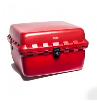 Bauletto Puig Modello Big Box rosso 90 litri con lucchetto