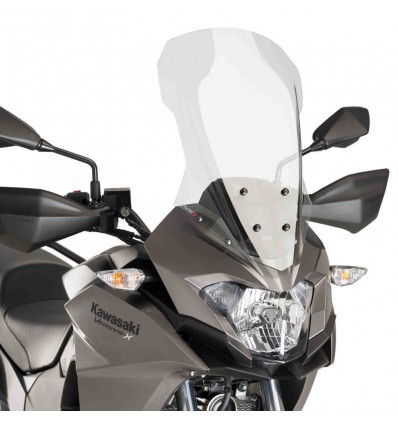 Cupolino trasparente Puig Touring per Kawasaki Versys-X 300 dal 2017