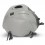 Copriserbatoio Bagster per Aprilia Tuono V4 1000 11-14 in similpelle grigio chiaro e antracite