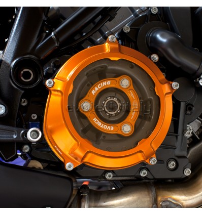 Kit coperchio carter frizione e spingidisco Evotech per KTM  per motori LC8