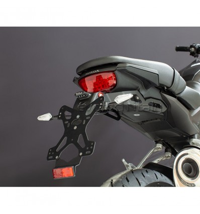 Portatarga regolabile Evotech per Honda CB 125R e CB 300R