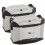 Coppia di valigie laterali Hepco & Becker XCeed da 38 litri argento