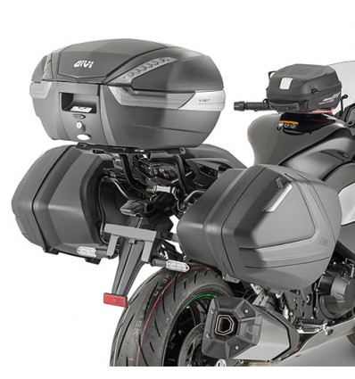 Portavaligie laterale Givi PLX4130 Monokey Side per Kawasaki Z1000 SX dal 2020