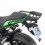 Portapacchi nero Hepco & Becker Easy Rack per Kawasaki Z1000 SX 15-16