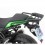 Portapacchi nero Hepco & Becker Easy Rack per Kawasaki Z1000 SX dal 2017