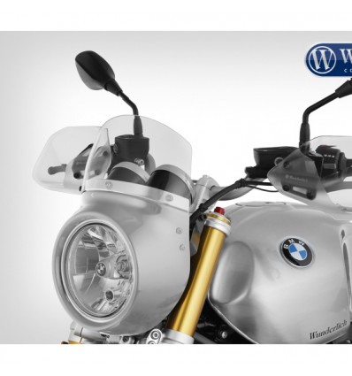 Cupolino Wunderlich Vintage TT R per BMW R-Nine-T dal 2017 argento