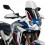 Cupolino Puig Sport per Honda CRF 1100 Africa Twin ADV dal 2020 colore trasparente