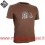 T-shirt manica corta Tucano Urbano TU Code piega marrone solo M